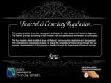 Funeral and Cemetery Training, Training and Evaluation Program
