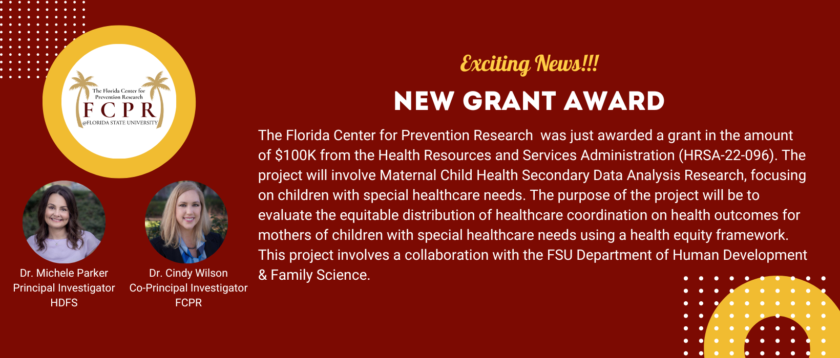 HRSA Grant Announcement